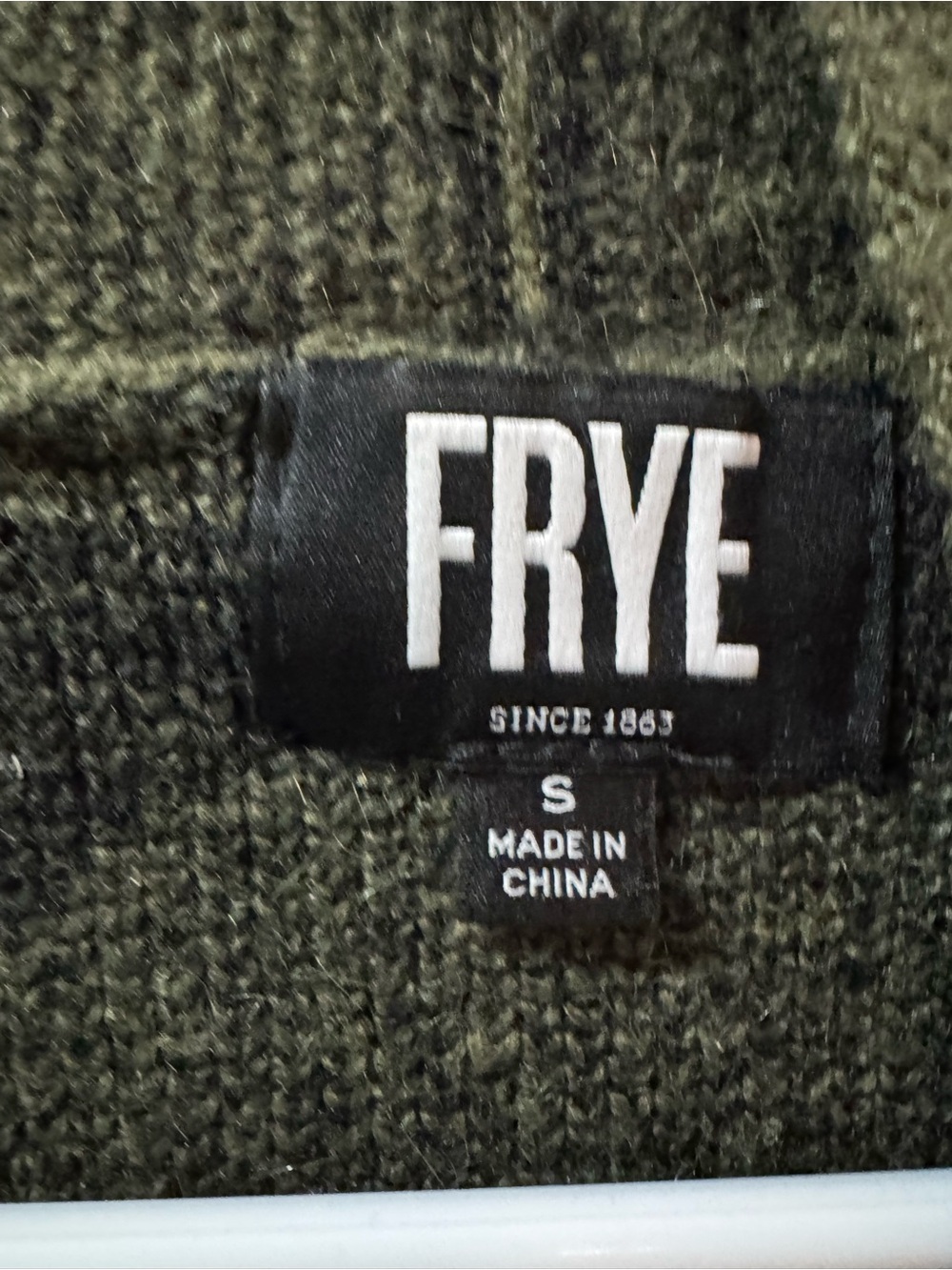 Frye Aztec Geometric Cardigan
Women Small Olive Green - Picture 6 of 9
